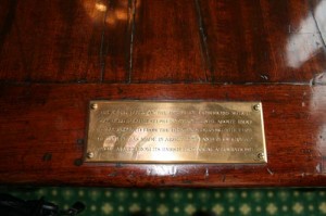 table plaque
